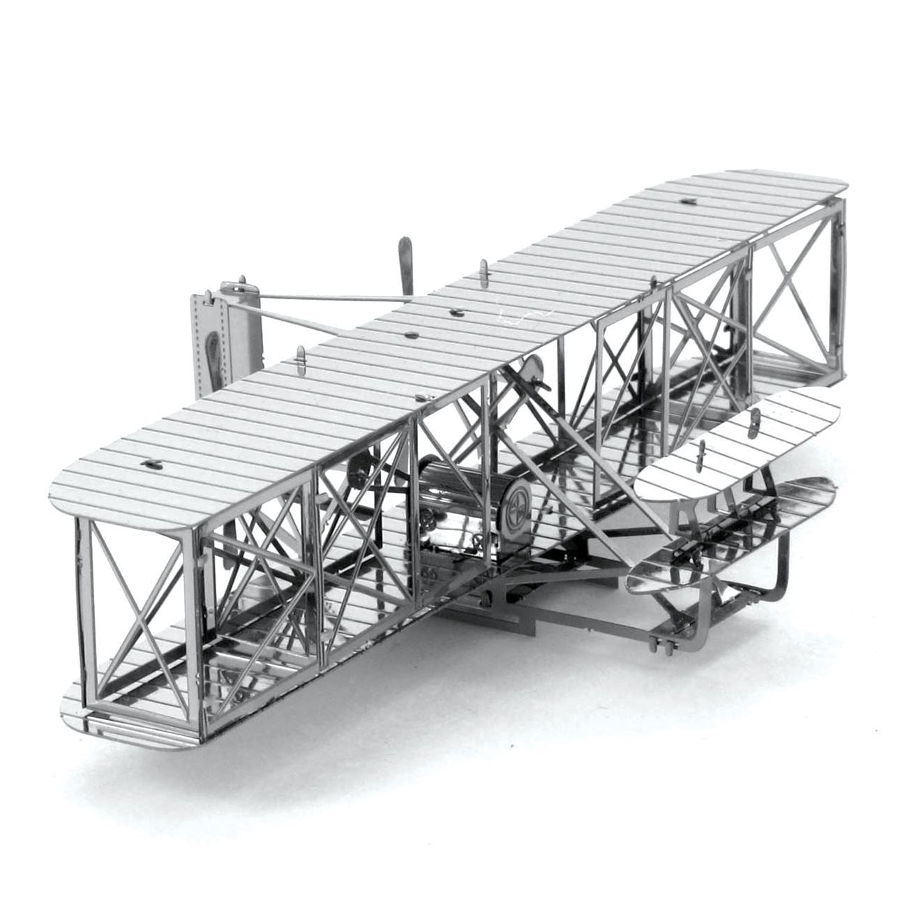 Wright Brothers Airplane 1-Sheet Metal Model Kit