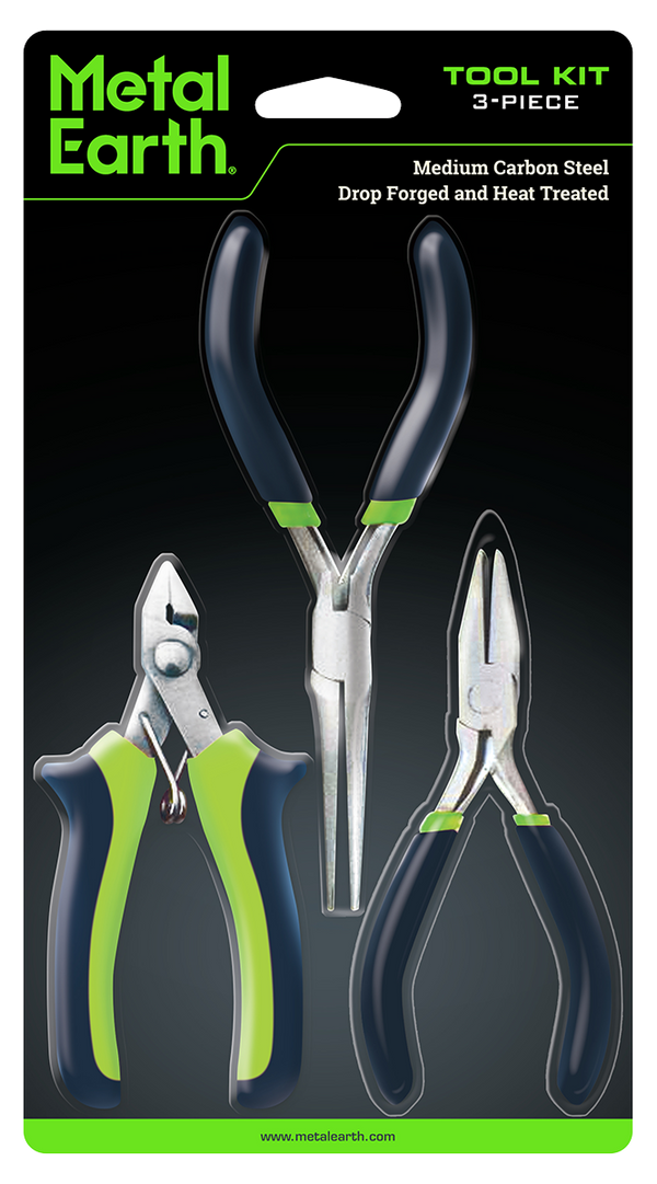 Metal Earth 3-Piece Model Assembly Tool Kit – Hiller Aviation Museum