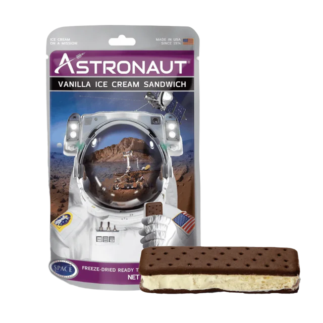Astronaut Freeze-Dried Ice Cream Sandwich