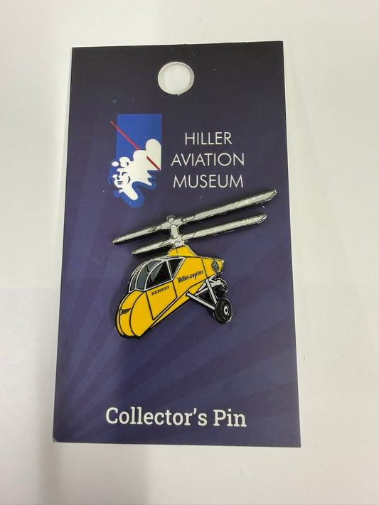 Hiller-Copter Collector's Pin