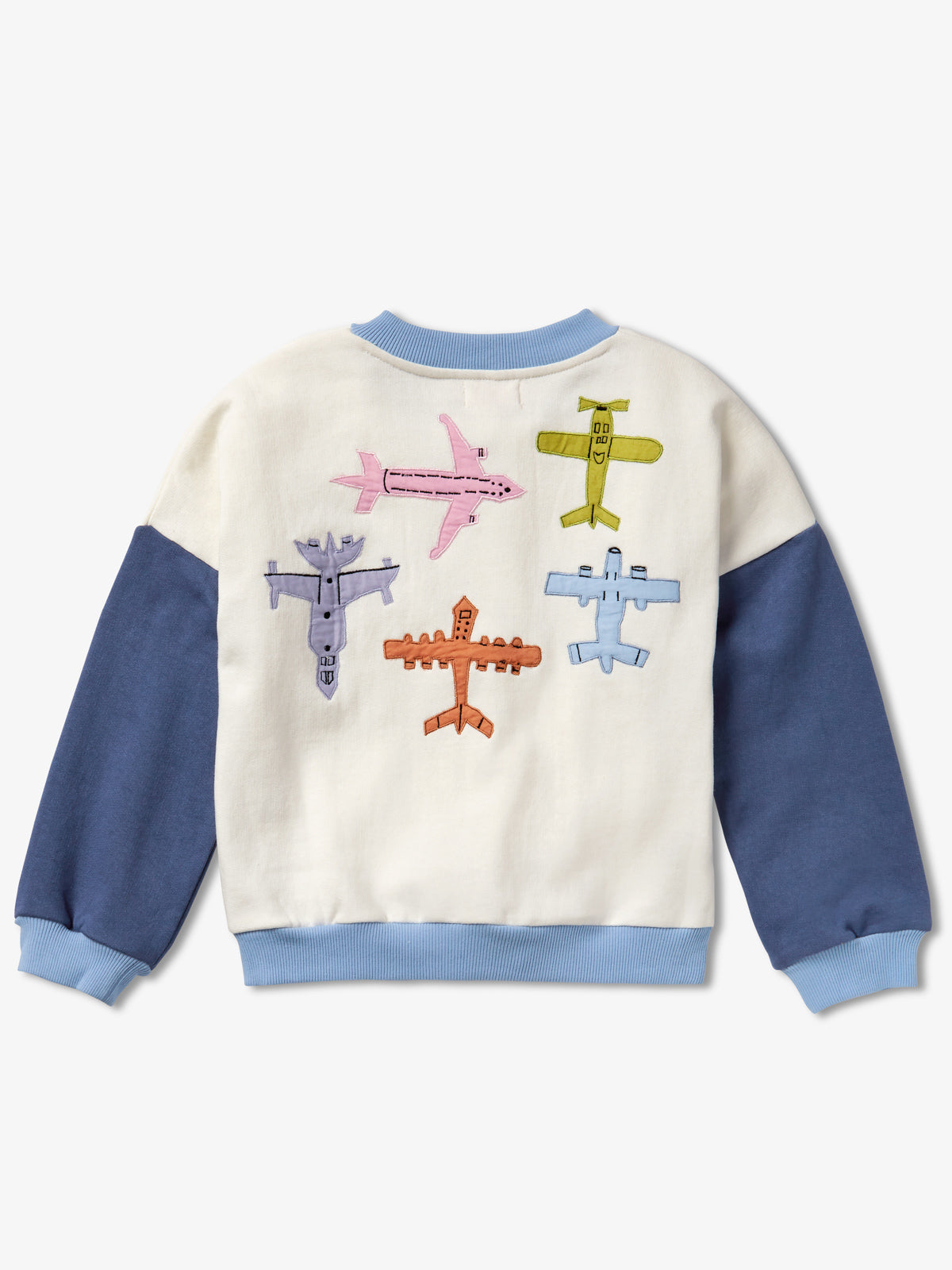 Bomber Jacket with embroidered airplanes