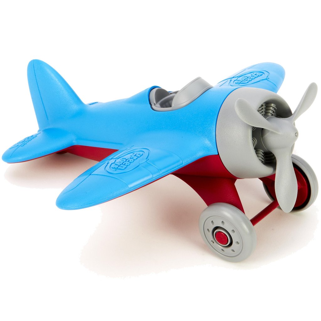 Green Toy Airplane